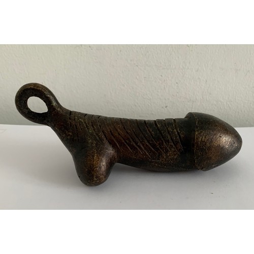 110 - Sculpted Bronze Phallus
16 cms l