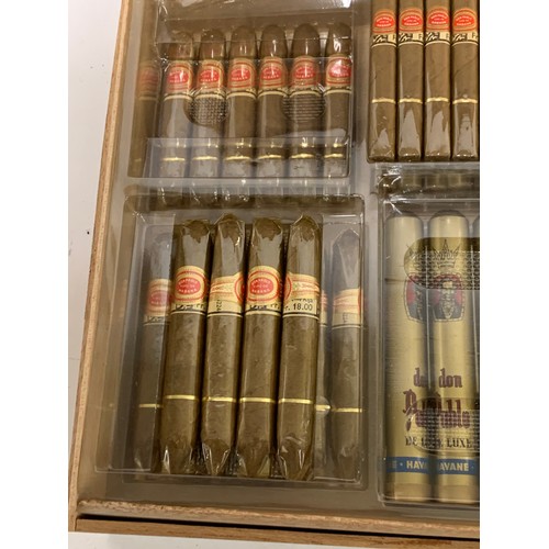 149 - Large Quantity Of Vintage Cigars By DON PABLO HABANA In Original Box
40 x 29 x 8 cms h