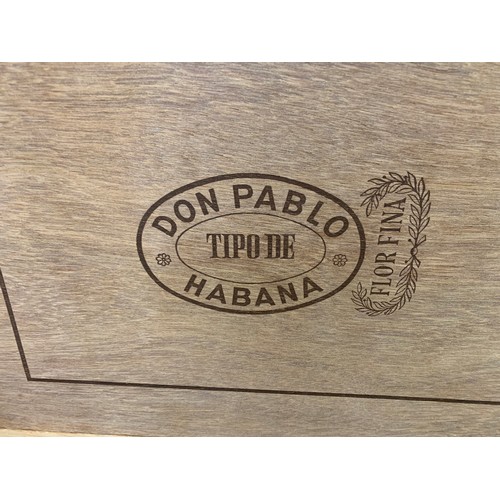 149 - Large Quantity Of Vintage Cigars By DON PABLO HABANA In Original Box
40 x 29 x 8 cms h