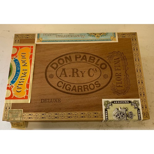 293 - Unopened Box Of Vintage Cigars With Seals Intact By DON PABLO
23 x 16 x 3 cms h