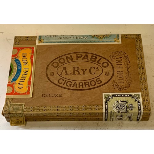 293 - Unopened Box Of Vintage Cigars With Seals Intact By DON PABLO
23 x 16 x 3 cms h