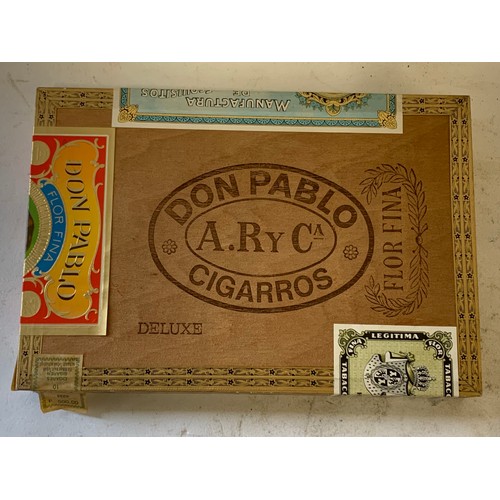 294 - Similar To Previous Lot
Unopened Box Of Vintage Cigars By DON PABLO
23 x 16 x 3 cms h