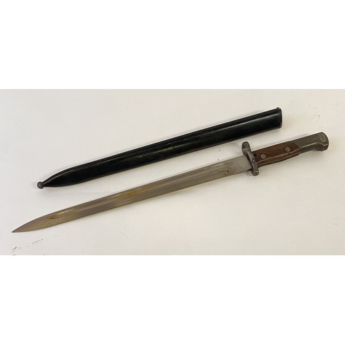 651 - Vintage Bayonet with Sheath 53.5cm Length