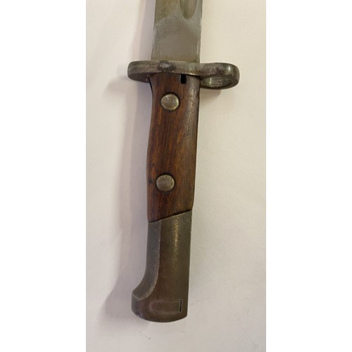 651 - Vintage Bayonet with Sheath 53.5cm Length