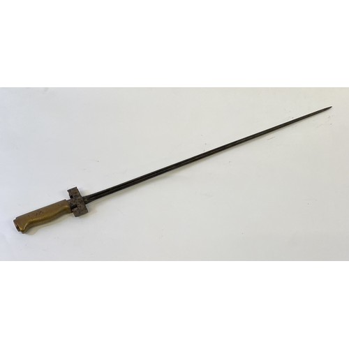 653 - Vintage French Lebel Rifle Bayonet 64cm Length