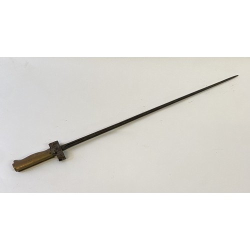 653 - Vintage French Lebel Rifle Bayonet 64cm Length