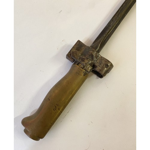 653 - Vintage French Lebel Rifle Bayonet 64cm Length