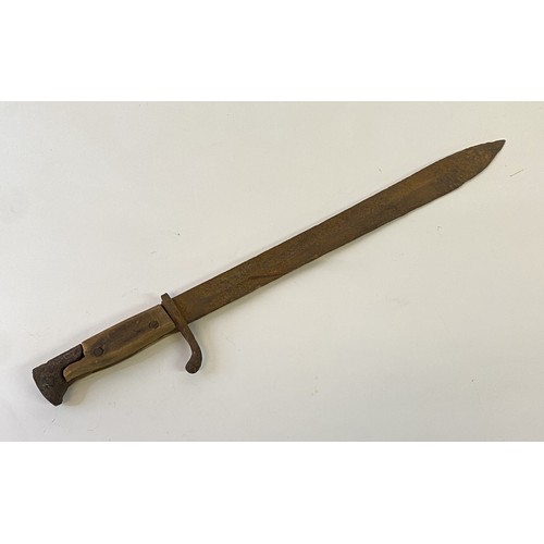 654 - Vintage WWI Butchers Bayonet 49cm Length