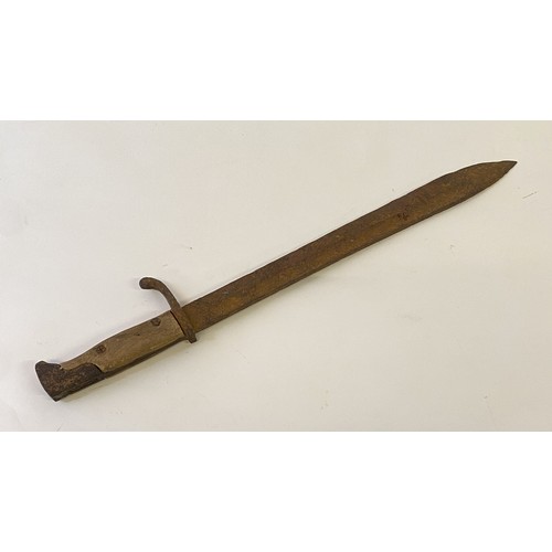 654 - Vintage WWI Butchers Bayonet 49cm Length