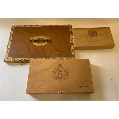 146 - Large Quantity Of Vintage Cigars By CORPS DIPLOMATIQUE, SCHIMMELPENNINCK and APOSTOLADO