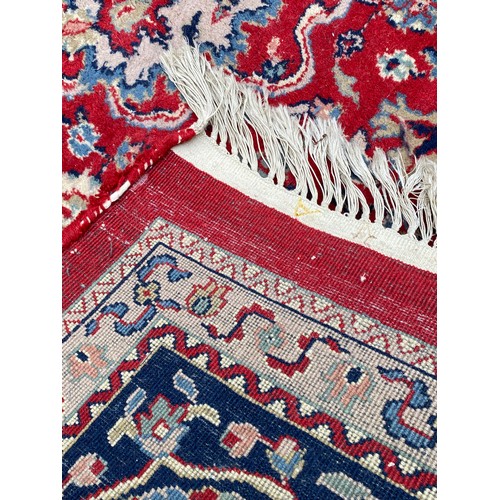 78 - Very Large Animal Decorated Pattern Handmade Ground Rug with Markings 370cm x 295cm