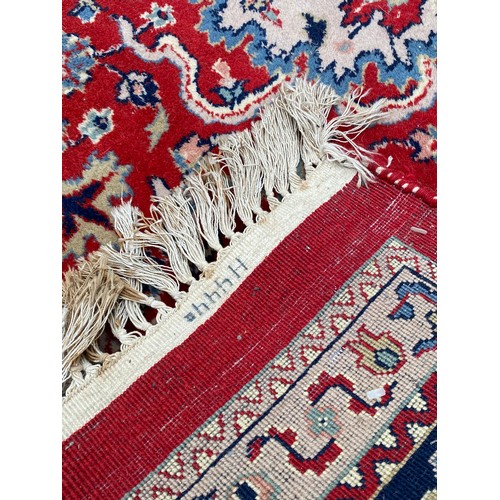 78 - Very Large Animal Decorated Pattern Handmade Ground Rug with Markings 370cm x 295cm