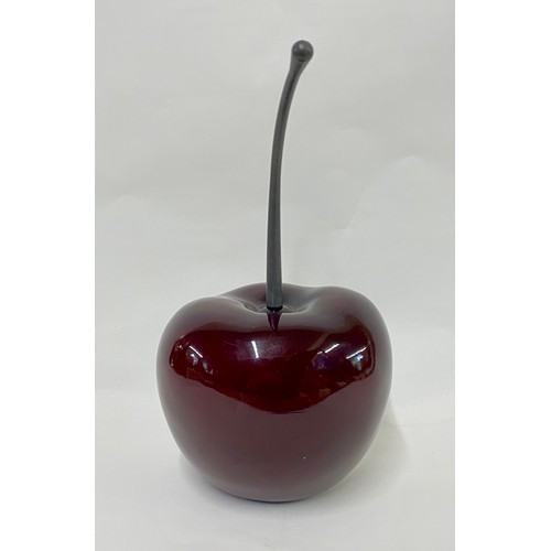 155 - Shop Advertising  Lacquered Resin Cherry  Fruit. 34cm Height