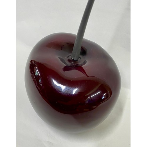 155 - Shop Advertising  Lacquered Resin Cherry  Fruit. 34cm Height