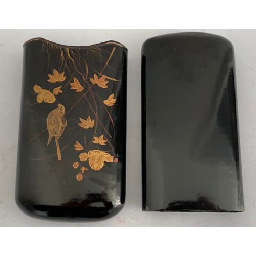 293 - Antique Meiji Period Japanese Lacquer Box
7 x 13 cms h