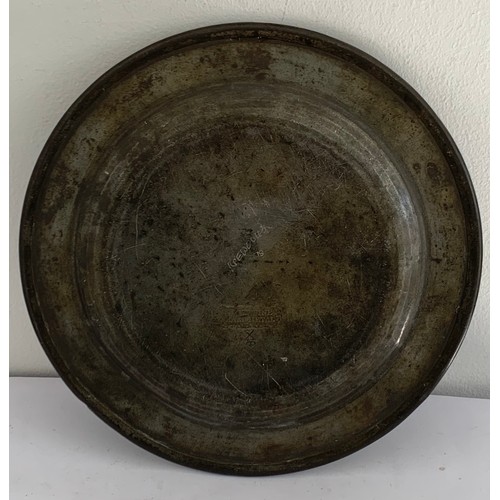 113 - Similar To Previous Lot
From The Same Collection - Pewter Plate By Thomas Compton 1780-1817 And Stam... 