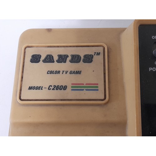 51 - Vintage Tv game Console SANDS Model-C2600