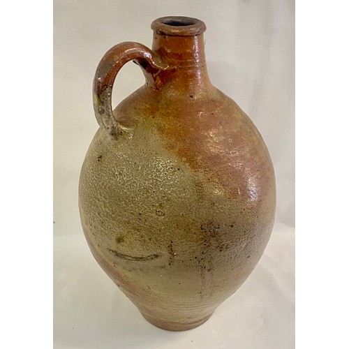 196 - Antique Salt Glaze Stoneware Jug 37cm Height