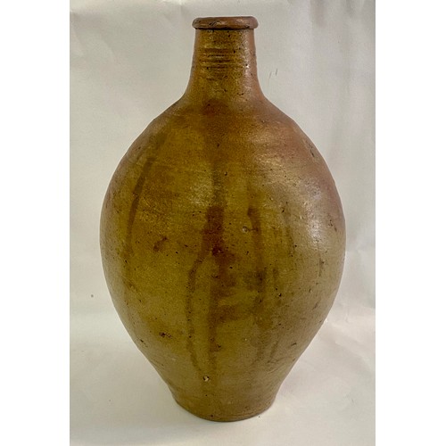 196 - Antique Salt Glaze Stoneware Jug 37cm Height