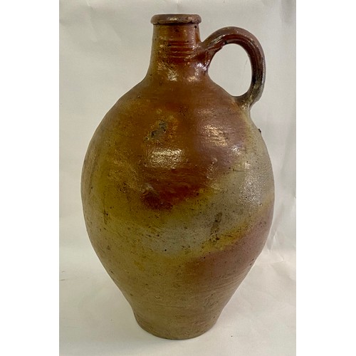 196 - Antique Salt Glaze Stoneware Jug 37cm Height