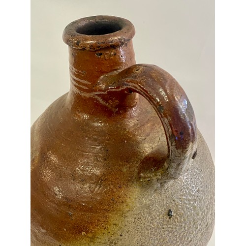 196 - Antique Salt Glaze Stoneware Jug 37cm Height