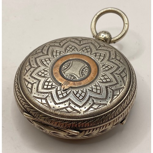 258 - Beautifully Intricate Engraved Antique  Hallmarked John Forrest Silver Pocket Watch. Full Weight 168... 