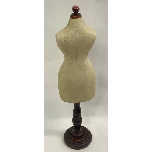 229 - Vintage Miniature Continental Mannequin Form 35cm Height