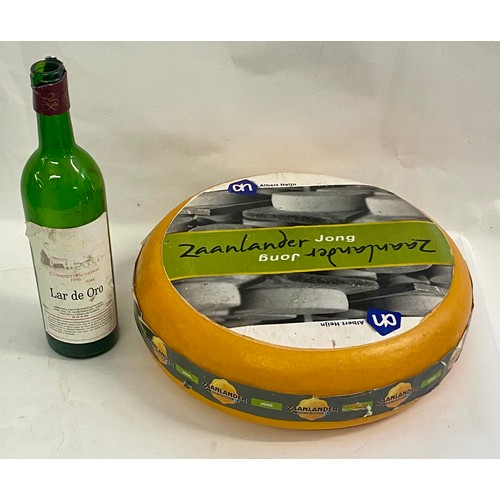 238 - Vintage Zaanlander Shop Advertising Cheese Wheel Display Model 34cm Diameter