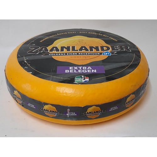 83 - Advertising 'ZAANLANDER' cheese round, 35cm diameter x 10cm high