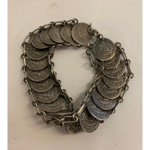 177 - Vintage Bracelet Made Of ‘Coins’