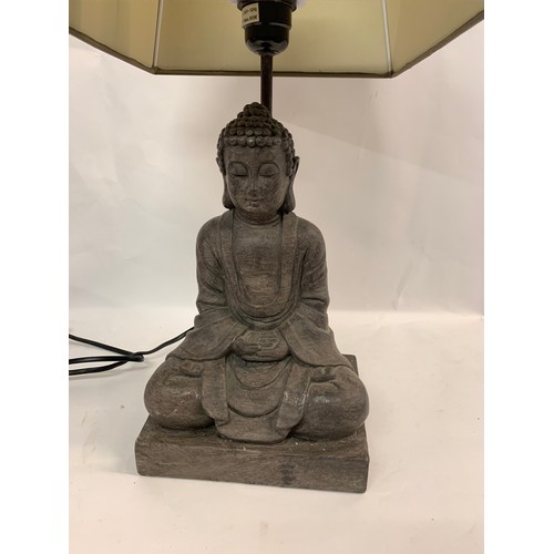 165 - Composite Buddha Lamp And Shade
50 cms h