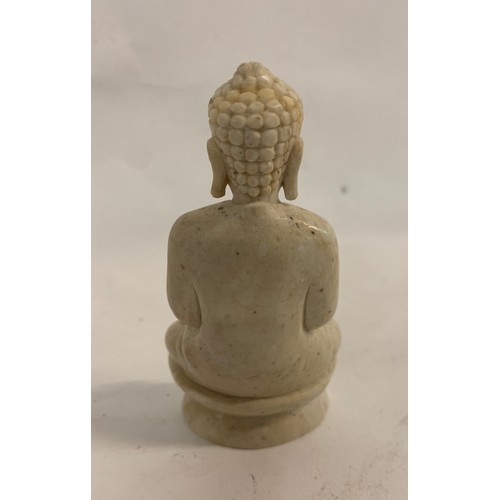 178 - Vintage Marble Statue Of The Buddha 
10 cms h