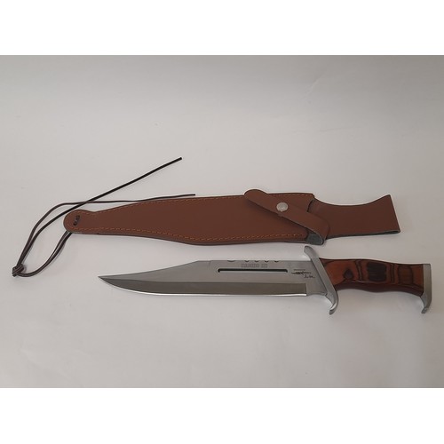 329 - Rambo 111 knife with Sheath by Hibben Knives