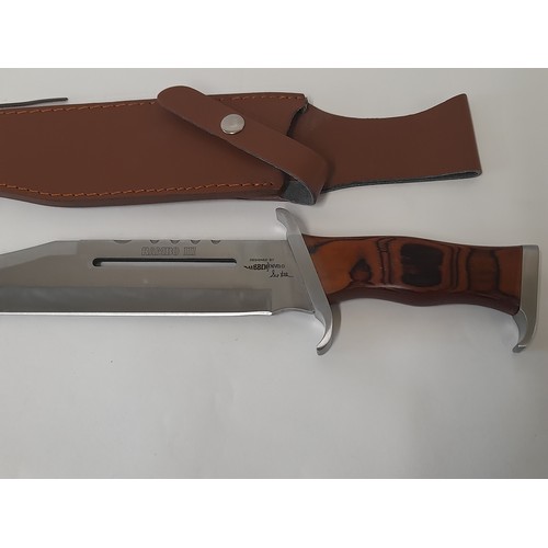 329 - Rambo 111 knife with Sheath by Hibben Knives