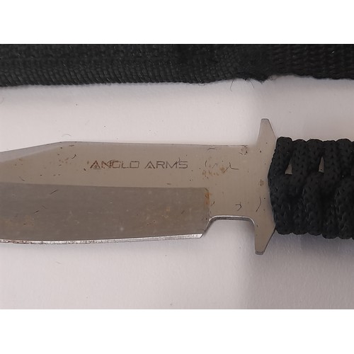 330 - Small Anglo Arms Knife 19cm long and sheath