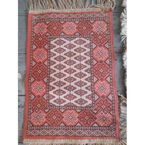 335 - 4 x Small Rugs, largest 55cm x 47cm