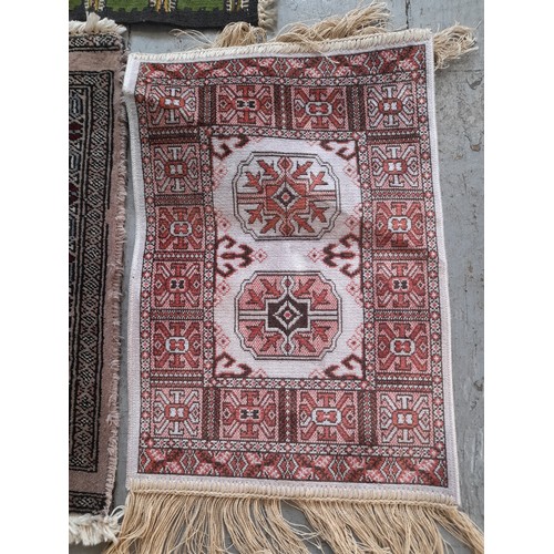 335 - 4 x Small Rugs, largest 55cm x 47cm