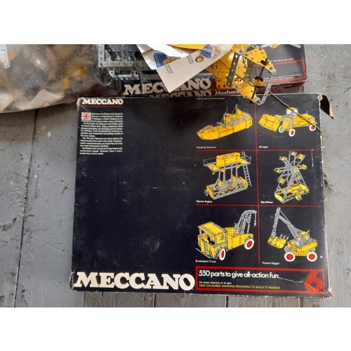 336 - Quantity of Vintage Meccano contained in Bag with Boxes