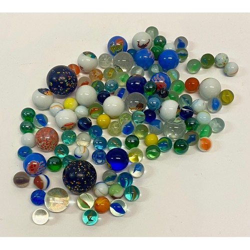 373 - Collection of Assorted Glass Marbles