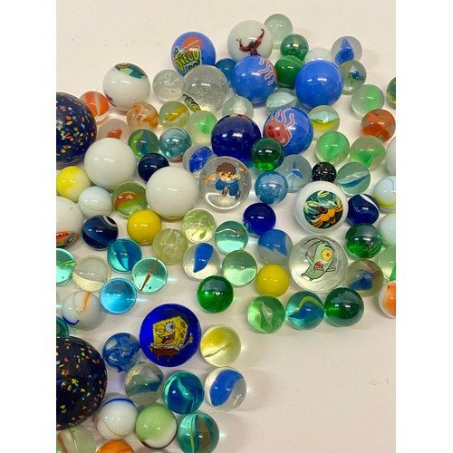 373 - Collection of Assorted Glass Marbles