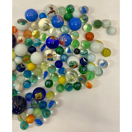 373 - Collection of Assorted Glass Marbles