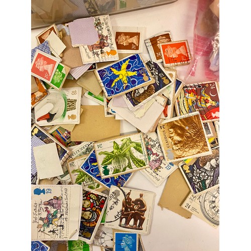 380 - Large Collection of Mostly British Stamps / Ephemera to Include Continental and International Stamps