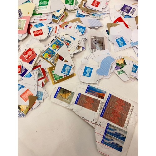 380 - Large Collection of Mostly British Stamps / Ephemera to Include Continental and International Stamps