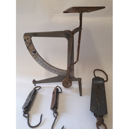 356 - 4 x Vintage Weigh Scales