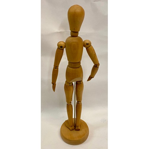 334 - Wooden Artist’s Moveable Mannequin Model 34cm Height