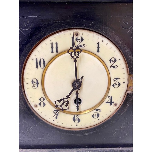 407 - Collection of Vintage Clocks, Brass and Cast Iron Scales To Include Libra Scale Co, Napoleon Hat Man... 