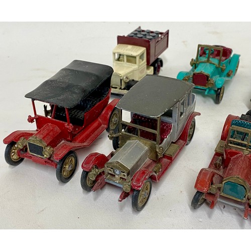 408 - Collection of Small Vintage Metal Motor Car Toys to Include Lesney Examples, Models of Yesteryear, M... 