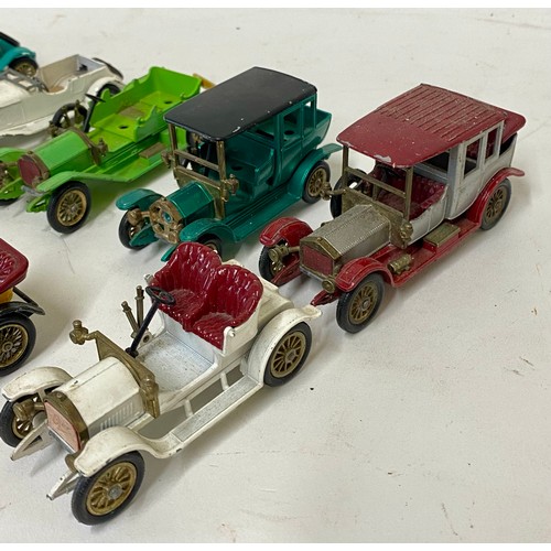 408 - Collection of Small Vintage Metal Motor Car Toys to Include Lesney Examples, Models of Yesteryear, M... 