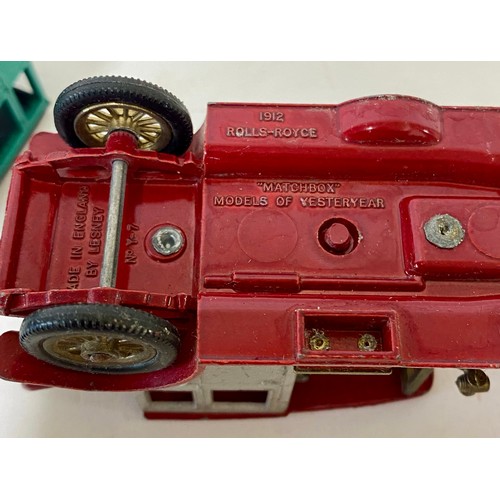 408 - Collection of Small Vintage Metal Motor Car Toys to Include Lesney Examples, Models of Yesteryear, M... 