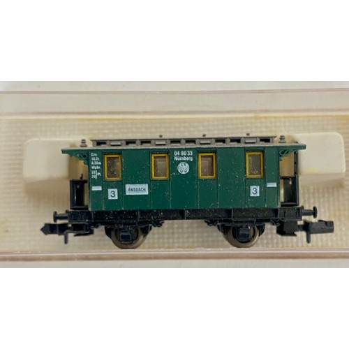 366 - Three Vintage Continental Train Models, Two Boxed, to Include Fleischmann and Jouef Examples Etc. La... 